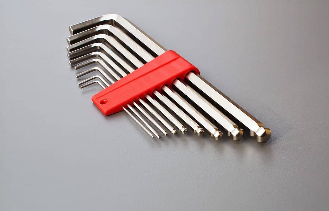 Allen wrench essential tools