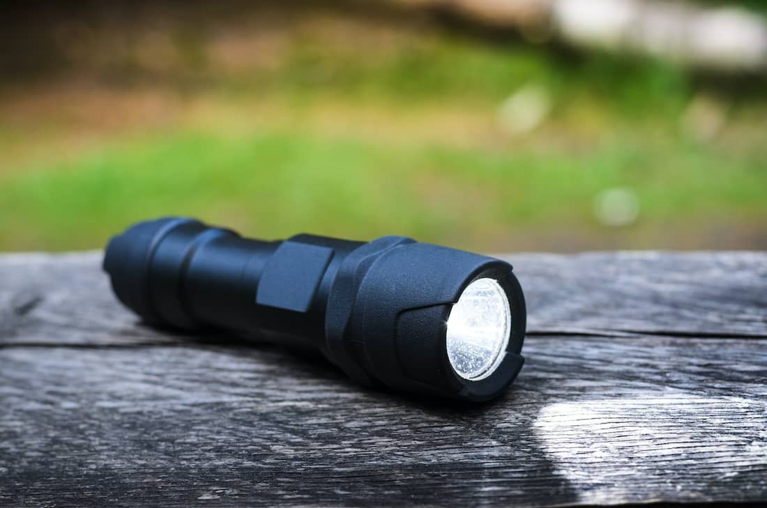 LED flashlight essential tools