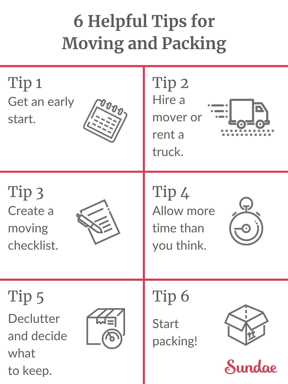 6 Tips for Moving
