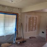 San Diego home renovation framing complete