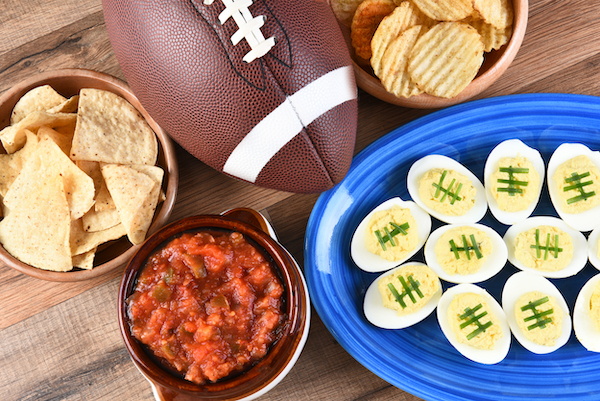 football watch party snacks