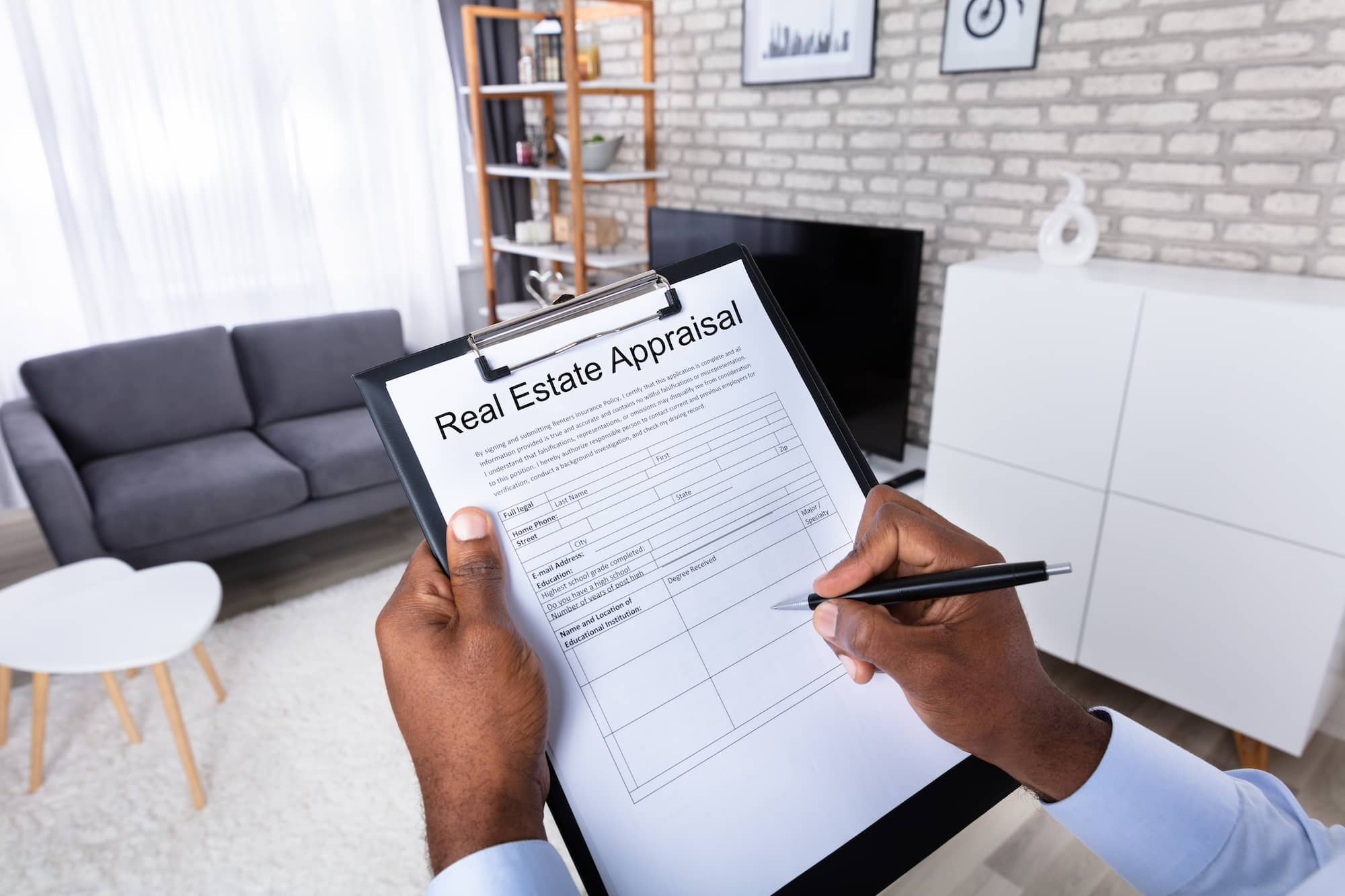 real estate appraisal checklist